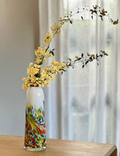 Load image into Gallery viewer, Tall Italian Confetti Art Glass Vase