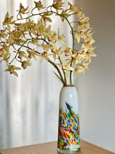 Load image into Gallery viewer, Tall Italian Confetti Art Glass Vase