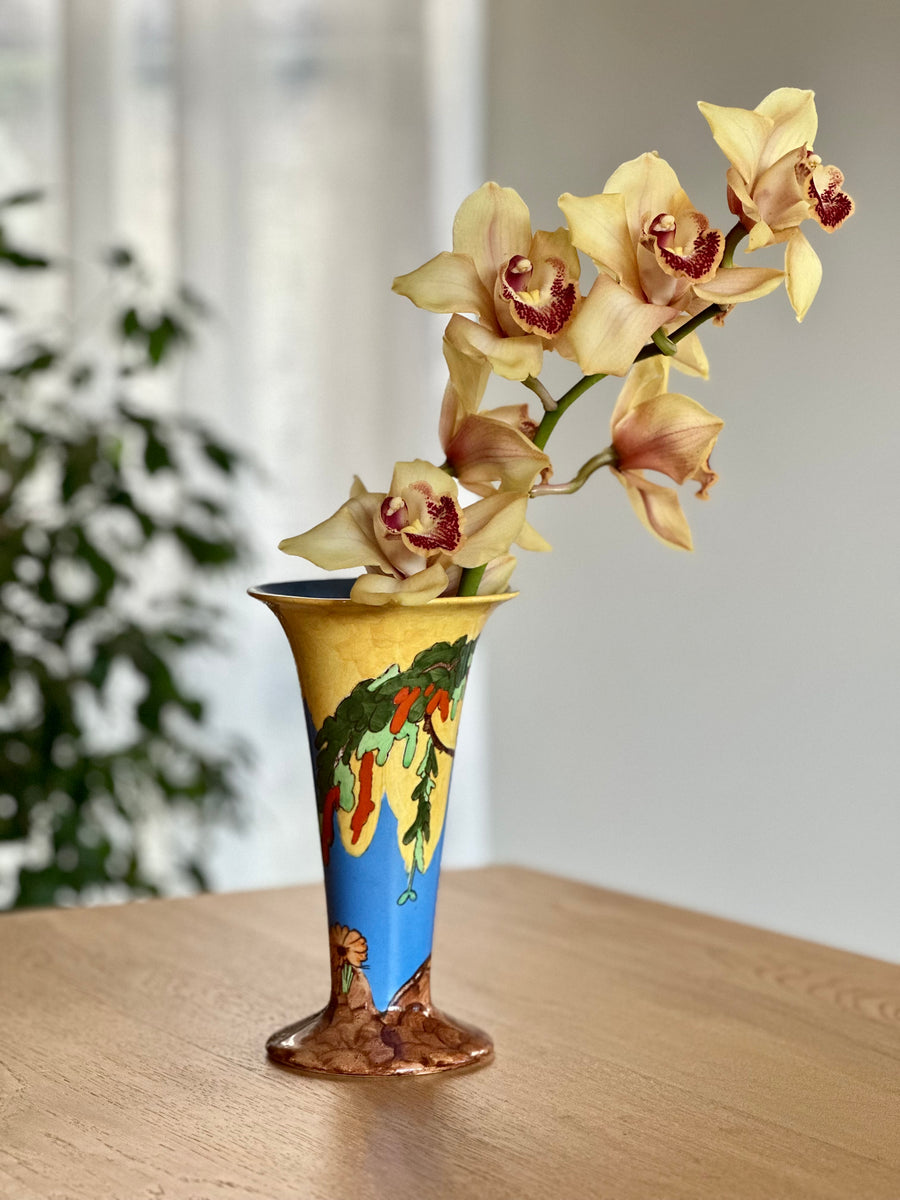 Hand-Painted Wilkinson Ltd. “Memory Lane” Vase – RE-TREND