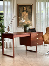 Load image into Gallery viewer, MCM Three-Drawer Desk