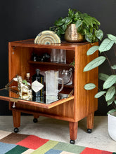 Load image into Gallery viewer, Retro Drinks Cabinet - Flip Open