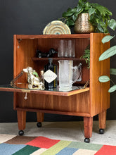 Load image into Gallery viewer, Retro Drinks Cabinet - Flip Open