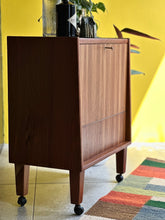 Load image into Gallery viewer, Retro Drinks Cabinet - Flip Open