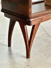 Load image into Gallery viewer, Slimline Bookcase / Room Divider in Solid Imbuia