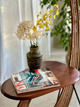Load image into Gallery viewer, Curved Retro Standing Lamp with Side-Table