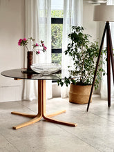 Load image into Gallery viewer, Mid-Century Glass Top Dining Table