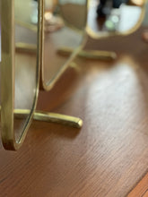 Load image into Gallery viewer, Brass Freestanding Dresser Mirror