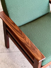 Load image into Gallery viewer, Pair Of Solid Kiaat-Framed Armchairs
