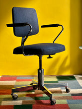 Load image into Gallery viewer, Retro 'Secretary' Swivel Chair