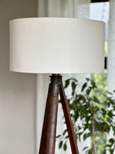 Load image into Gallery viewer, Vintage Tripod Floor Lamp