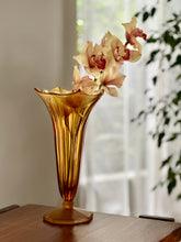 Load image into Gallery viewer, Vase - Amber Glass