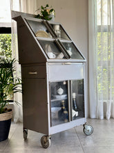 Load image into Gallery viewer, Vintage Metal Cabinet