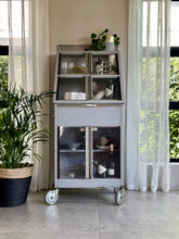Load image into Gallery viewer, Vintage Metal Cabinet
