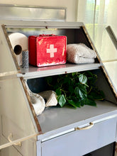 Load image into Gallery viewer, Vintage Metal Cabinet