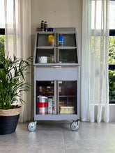 Load image into Gallery viewer, Vintage Metal Cabinet