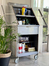 Load image into Gallery viewer, Vintage Metal Cabinet