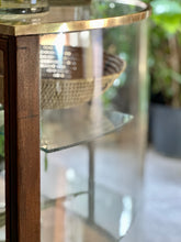 Load image into Gallery viewer, Vintage Haberdashery/Shop Counter - Brass Framed & Glass