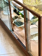 Load image into Gallery viewer, Vintage Haberdashery/Shop Counter - Brass Framed & Glass