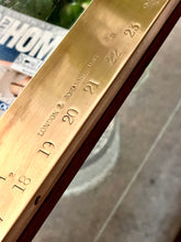 Load image into Gallery viewer, Vintage Haberdashery/Shop Counter - Brass Framed & Glass