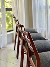 Load image into Gallery viewer, Set Of John Tabraham Chairs - 5 PLUS 1 Shorter backrest