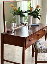 Load image into Gallery viewer, Dressing Table With Chair & Tiltable Mirror