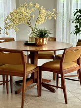 Load image into Gallery viewer, Round Dining Table with Six Matching Chairs