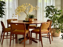 Load image into Gallery viewer, Round Dining Table with Six Matching Chairs