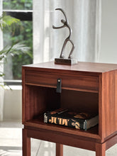 Load image into Gallery viewer, A Pair of Greaves & Thomas Bedside Pedestals