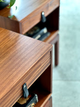 Load image into Gallery viewer, A Pair of Greaves & Thomas Bedside Pedestals