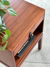 Load image into Gallery viewer, A Pair of Greaves & Thomas Bedside Pedestals