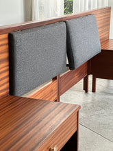 Load image into Gallery viewer, DS Vorster Queen Size Headboard With Pedestals (Adjustable Headrests)