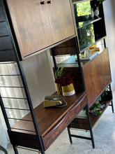 Load image into Gallery viewer, Mid-Century Solid Imbuia Modular Unit