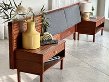 Load image into Gallery viewer, DS Vorster Queen Size Headboard With Pedestals (Adjustable Headrests)