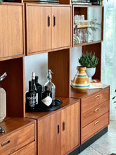 Load image into Gallery viewer, Modular Wall Unit with Three Bays