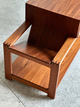 Load image into Gallery viewer, Pair of Pedestals with a Integrated Magazine Holder | By Torrente Furniture