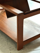 Load image into Gallery viewer, Pair of Pedestals with a Integrated Magazine Holder | By Torrente Furniture