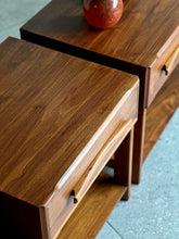 Load image into Gallery viewer, Pair of Pedestals with a Integrated Magazine Holder | By Torrente Furniture