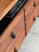 Load image into Gallery viewer, Two-Tiered Media/ Storage Cabinet