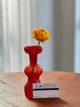 Load image into Gallery viewer, Small Vintage "Old Colony" Bark Glass Vase
