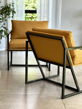 Load image into Gallery viewer, Pair of Occasional Armchairs - Black Frame