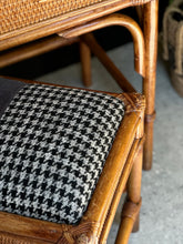 Load image into Gallery viewer, Vintage Cane Dresser & Stool