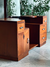 Load image into Gallery viewer, Symmetrical Art Deco Dresser & Stool