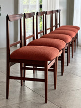 Load image into Gallery viewer, Mid-Century Dining Set - Oval & 6 Chairs