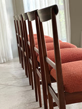 Load image into Gallery viewer, Mid-Century Dining Set - Oval & 6 Chairs