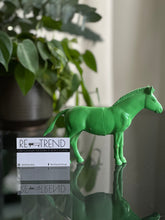 Load image into Gallery viewer, Green Horse Figurine
