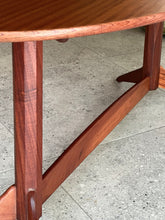 Load image into Gallery viewer, Mid-Century Dining Set - Oval & 6 Chairs