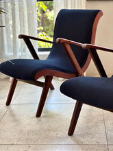 Load image into Gallery viewer, Pair Of Mid-Century Curved Armchairs