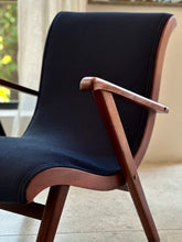 Load image into Gallery viewer, Pair Of Mid-Century Curved Armchairs