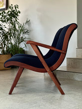 Load image into Gallery viewer, Pair Of Mid-Century Curved Armchairs