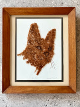 Load image into Gallery viewer, Vintage Wild Cat Annette E. Bleckeston Framed Artwork